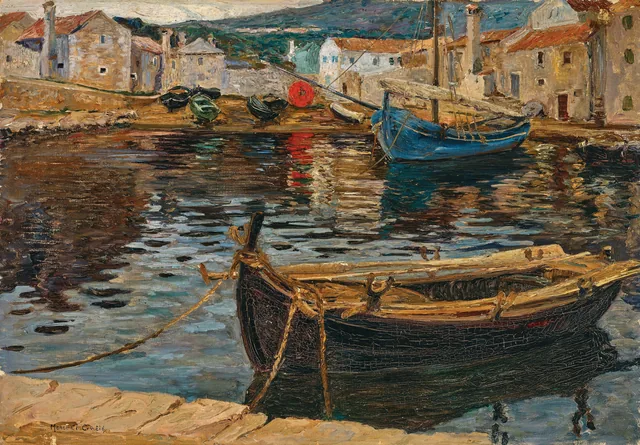 Harbour of Kraljevica, Menci Clement Crnčić