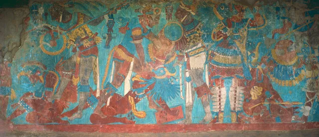 Cacaxtla, Battle Mural
