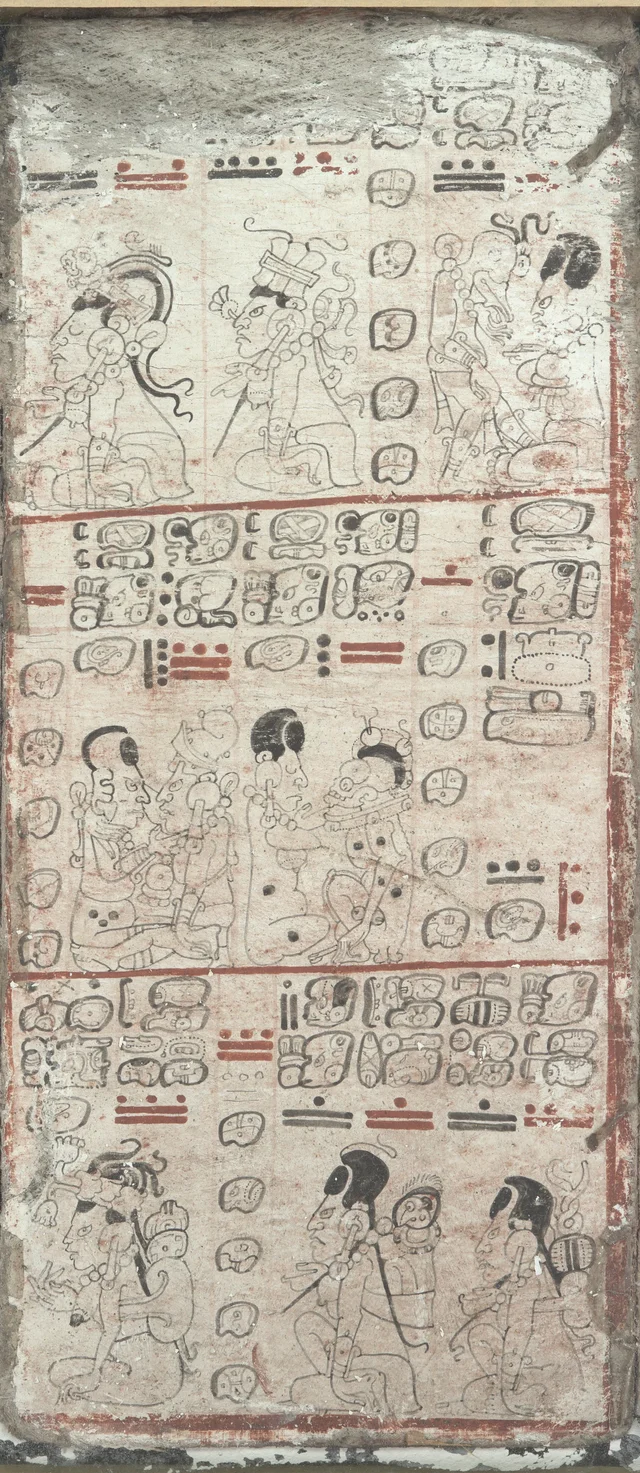 Dresden Codex, page 19: the Moon goddess, Mesoamerica