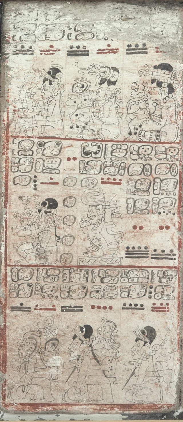 Dresden Codex, page 20: the Moon goddess, Mesoamerica