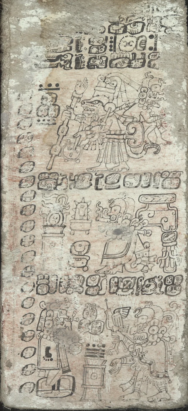 Dresden Codex, page 25: New Year ceremonies, Mesoamerica
