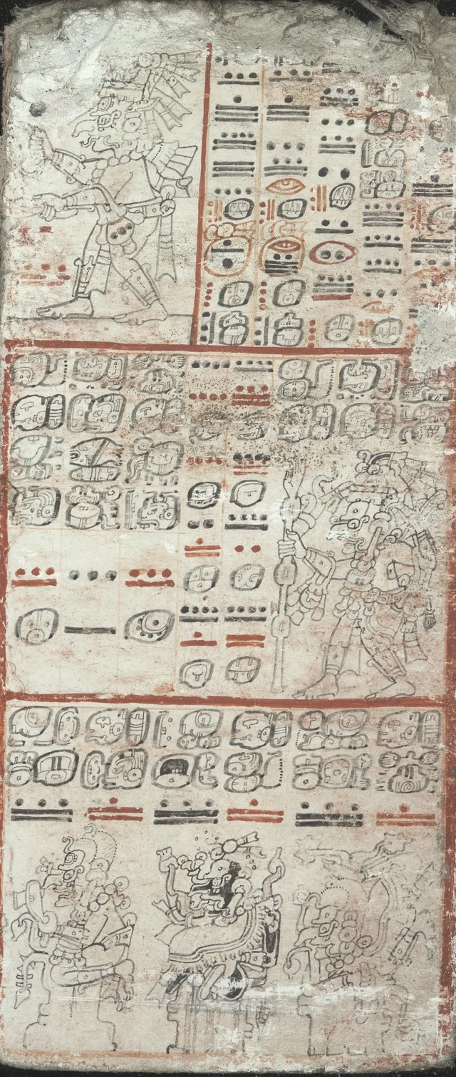 Dresden Codex, page 31: offerings to the rain god