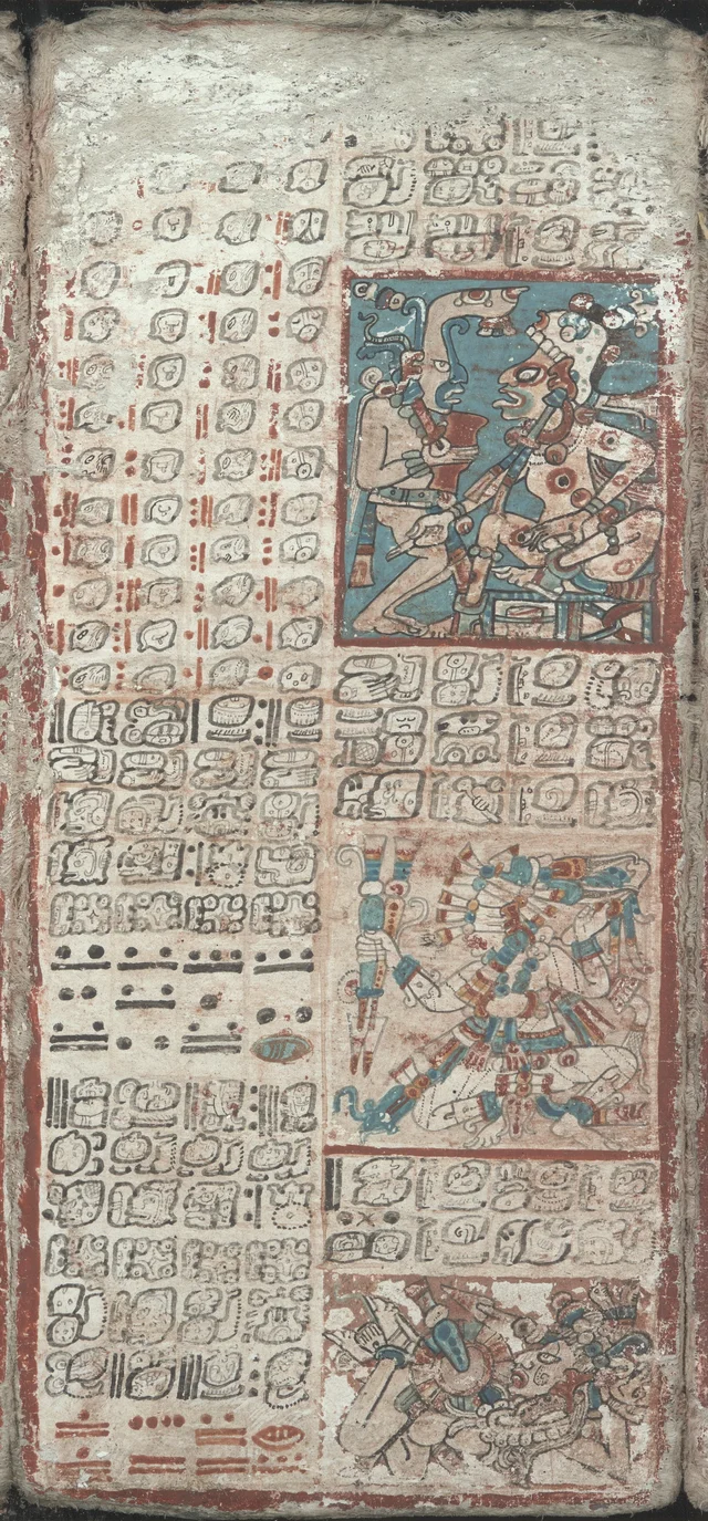 Dresden Codex, page 50: Venus table
