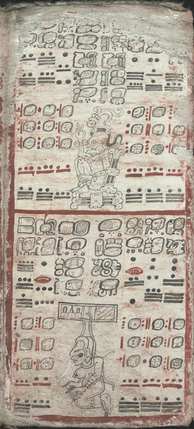 Dresden Codex, page 53: eclipse tables