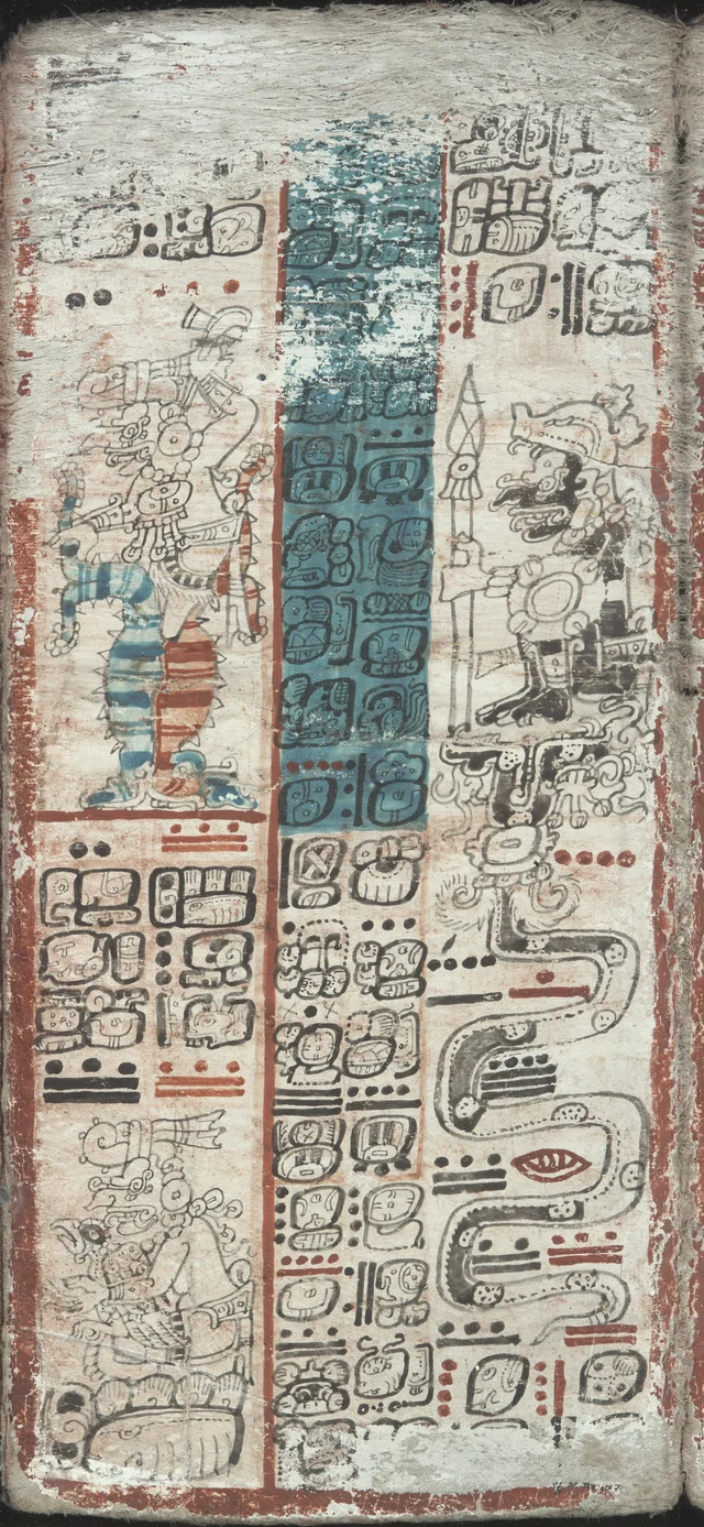 Dresden Codex, page 69: manifestations of the rain god