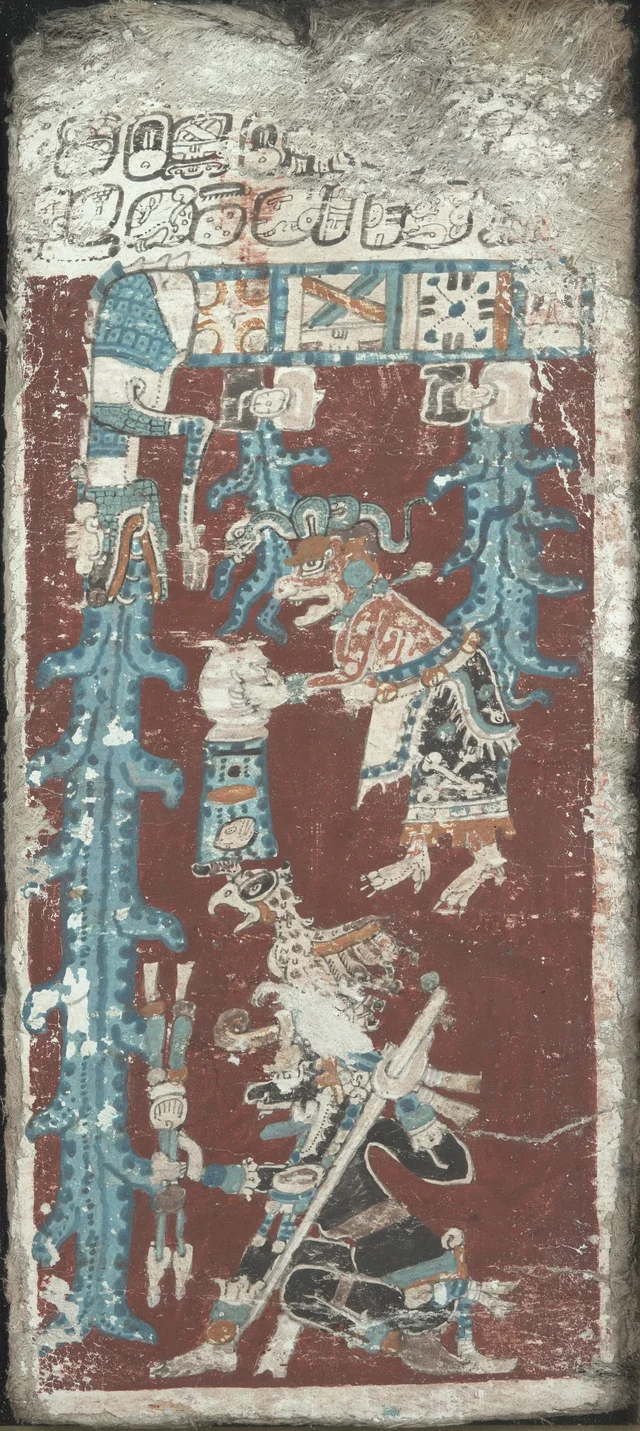 Dresden Codex, page 74: the Great Flood