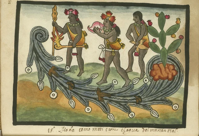 Tovar Codex: how the spring water was brought in