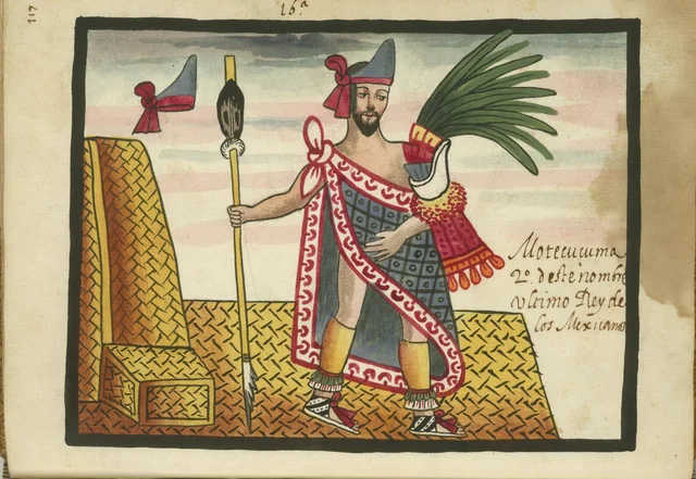 Tovar Codex: Moctezuma II, last king of the Mexica