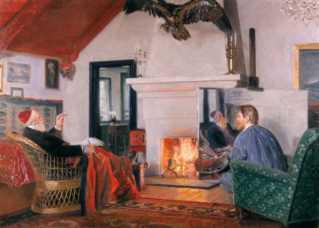 Sob o signo da águia, Michael Ancher