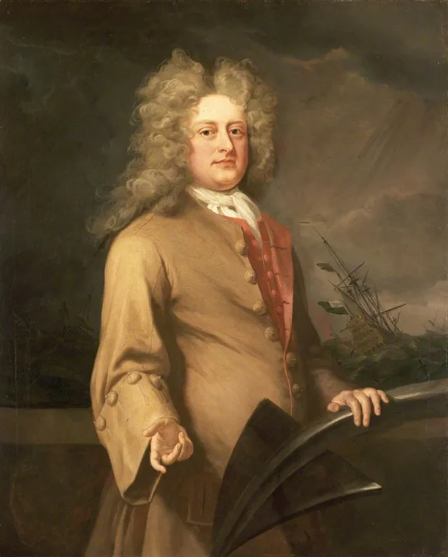 Le contre-amiral Basil Beaumont (1669-1703)