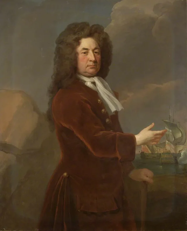 El contraalmirante sir William Whetstone (muerto en 1711), Michael Dahl