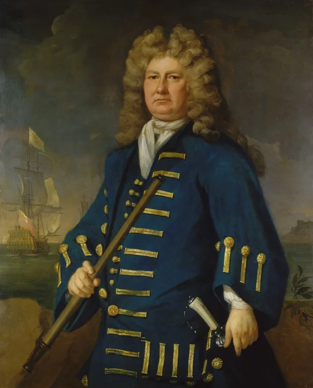 Sir Cloudesley Shovell, 1650-1707, Michael Dahl