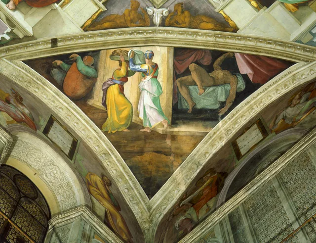 Judite e Holofernes, Michelangelo