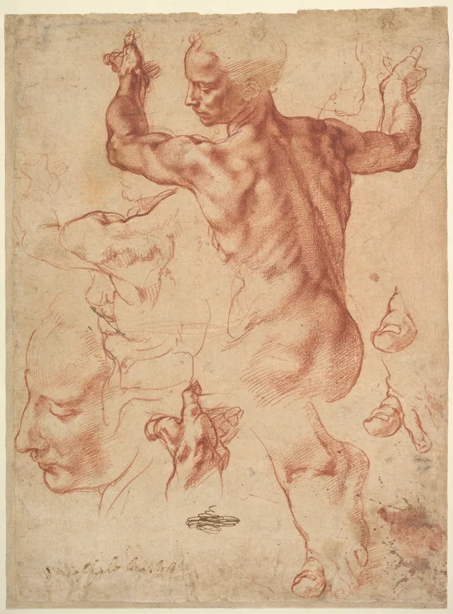 Studies for the Libyan Sibyl