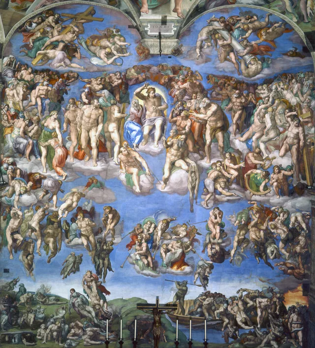O Juízo Final, Michelangelo
