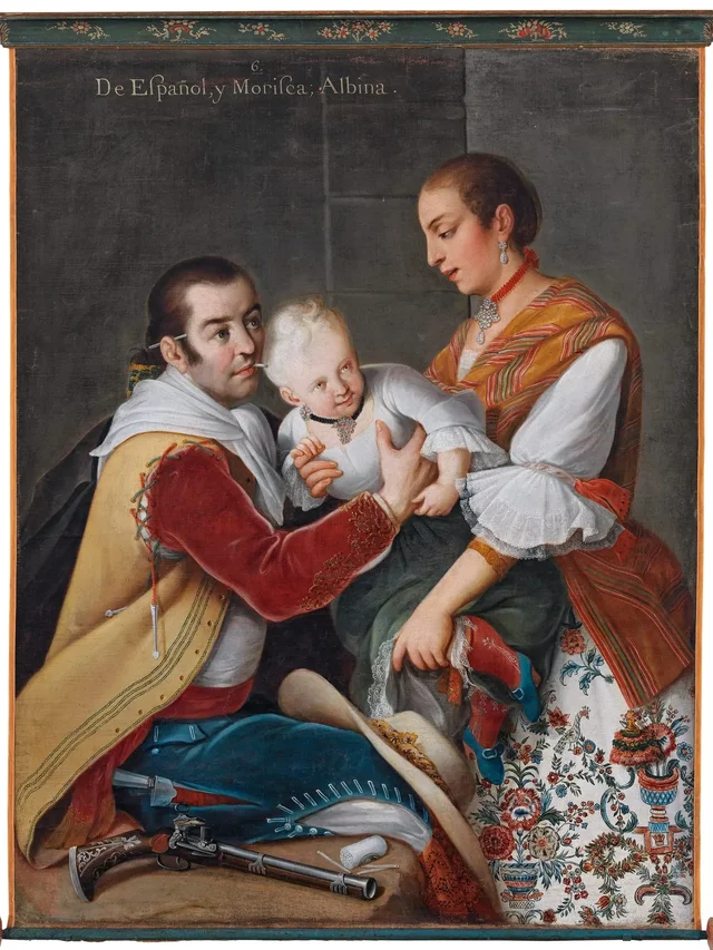 6. De espanhol e mourisca, albina, Miguel Cabrera