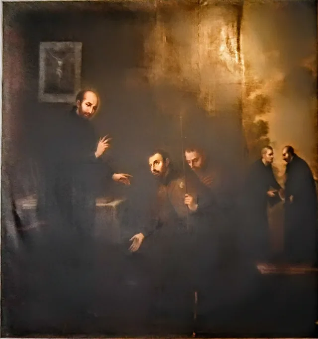 Santo Inácio envia São Francisco Xavier às Índias orientais, Miguel Cabrera