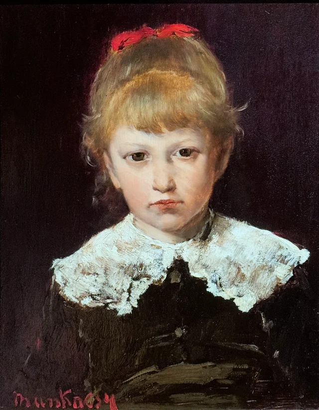 Portrait of a Little Girl, ムンカーチ・ミハーイ