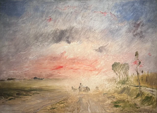 Camino polvoriento II, Mihály Munkácsy