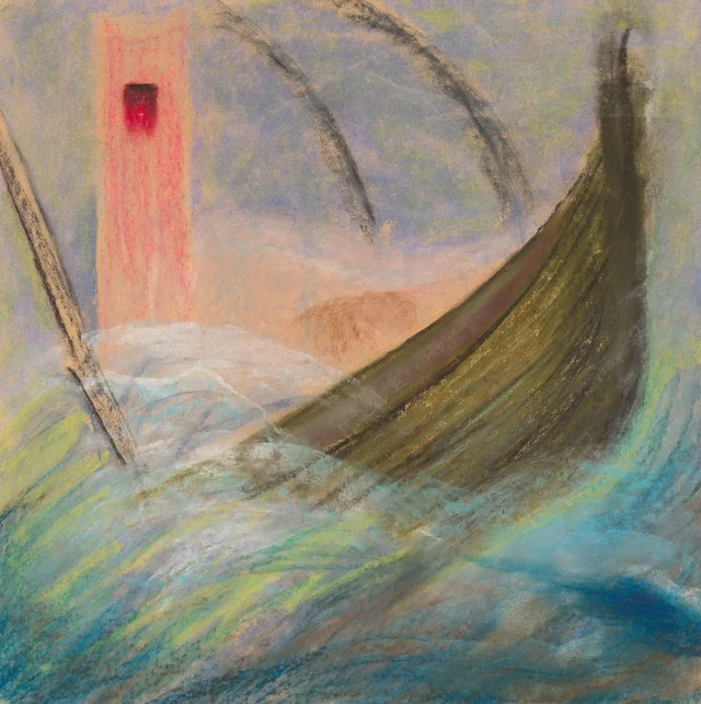 Wrath. II from the cycle of 3 paintings