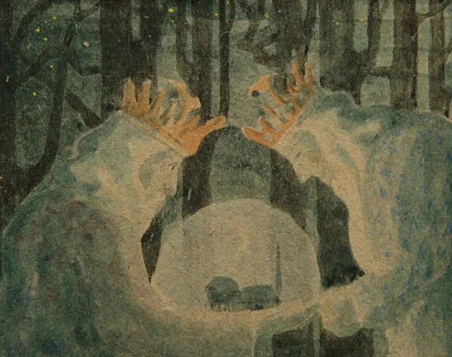 Fairy Tale (Fairy Tale of the Kings). Etude, Mikalojus Konstantinas Čiurlionis