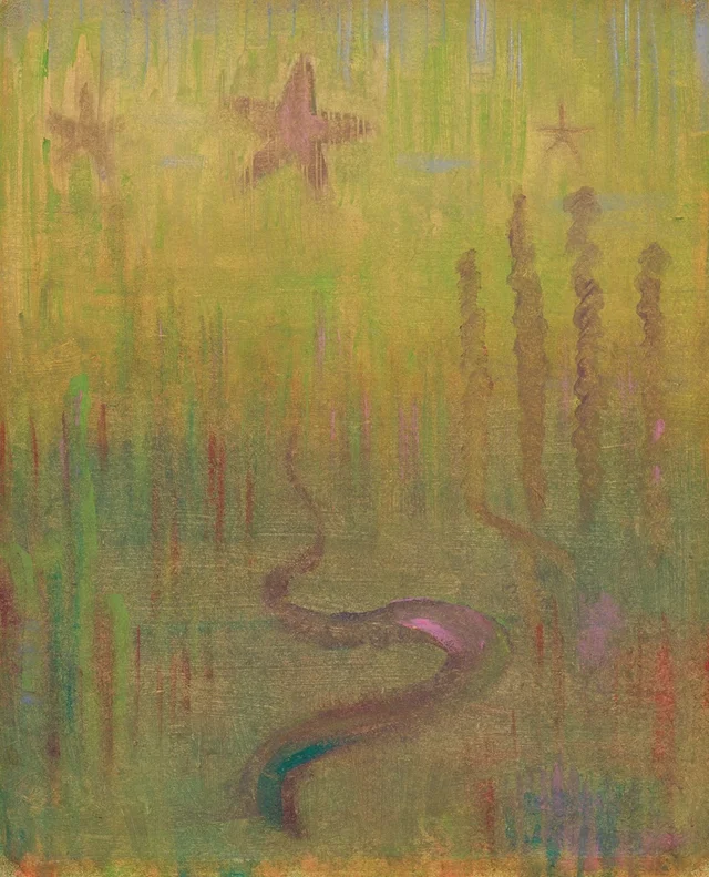 Creation of the World. XII from the cycle of 13 paintings