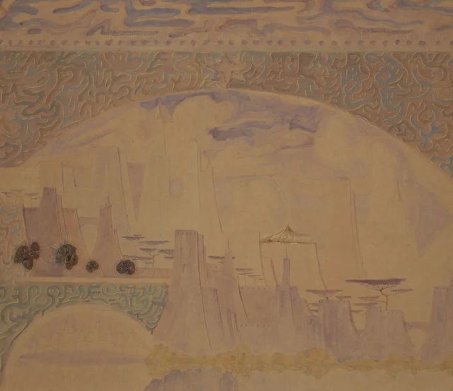 Finale. From the triptych “Fantasy”, Mikalojus Konstantinas Čiurlionis