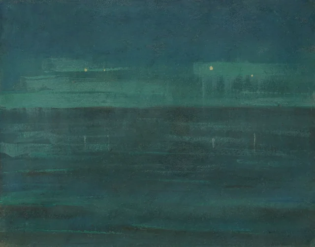 夜の海