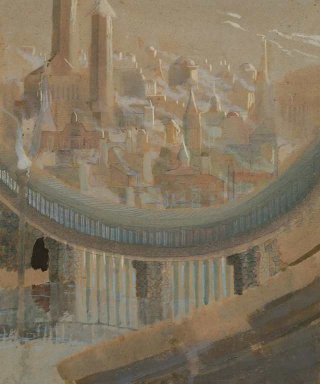 The City. From the cycle “The City”