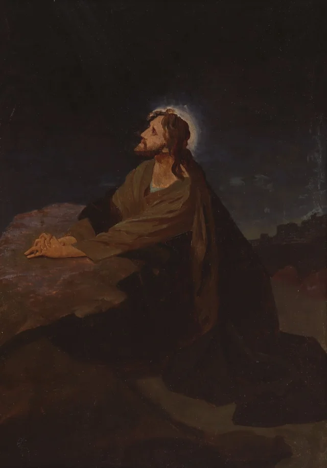 Christ at the Mountain of Olives