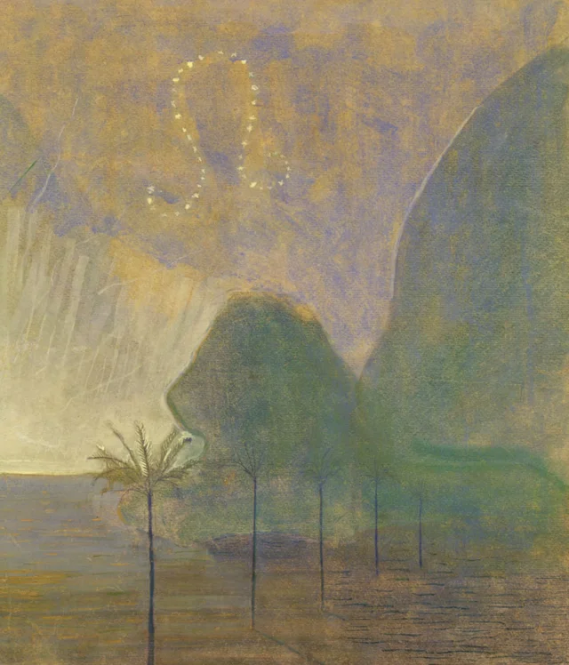 The Sun is Passing the Sign of Leo. VII from the cycle of 12 paintings “The Zodiac”
