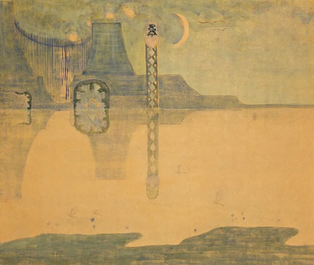 Sonata No. 3 (Sonata of the Serpent). Scherzo, Mikalojus Konstantinas Čiurlionis
