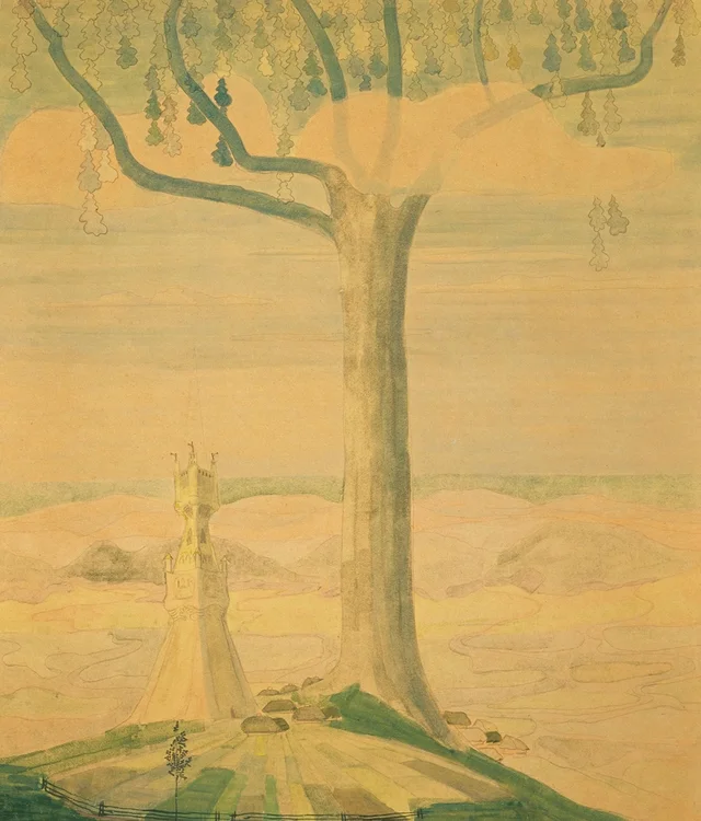 Sonata No. 4 (Sonata of the Summer). Andante, Mikalojus Konstantinas Čiurlionis