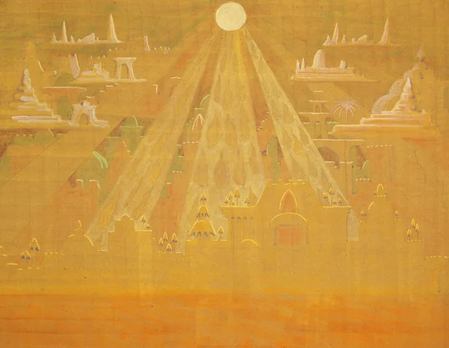 Sonata No. 7 (Sonata of the Pyramids). Scherzo, Mikalojus Konstantinas Čiurlionis
