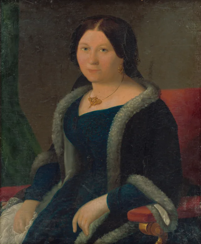 Portrait of a Young Woman, Miklós Barabás