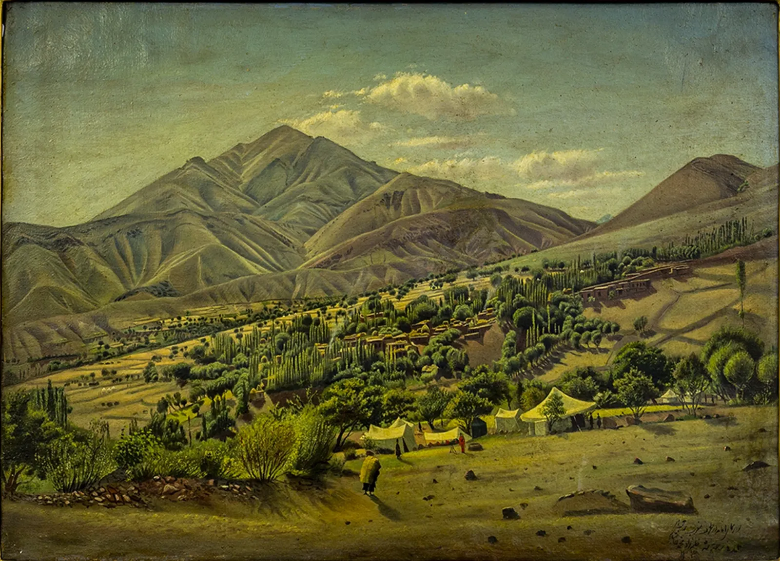 Ammameh landscape, Kamal-ol-Molk