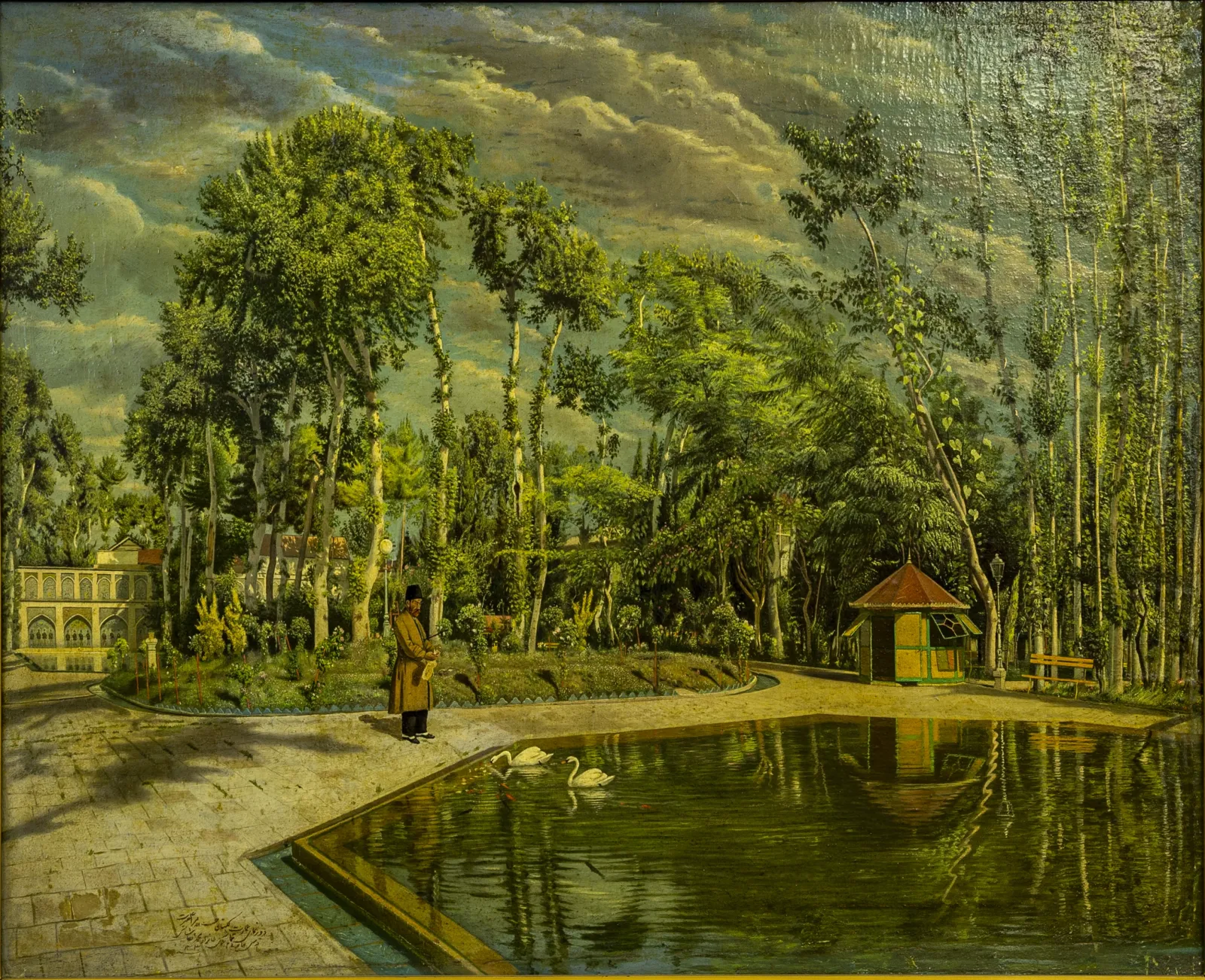 Corner of Golestan Palace, Kamal-ol-Molk