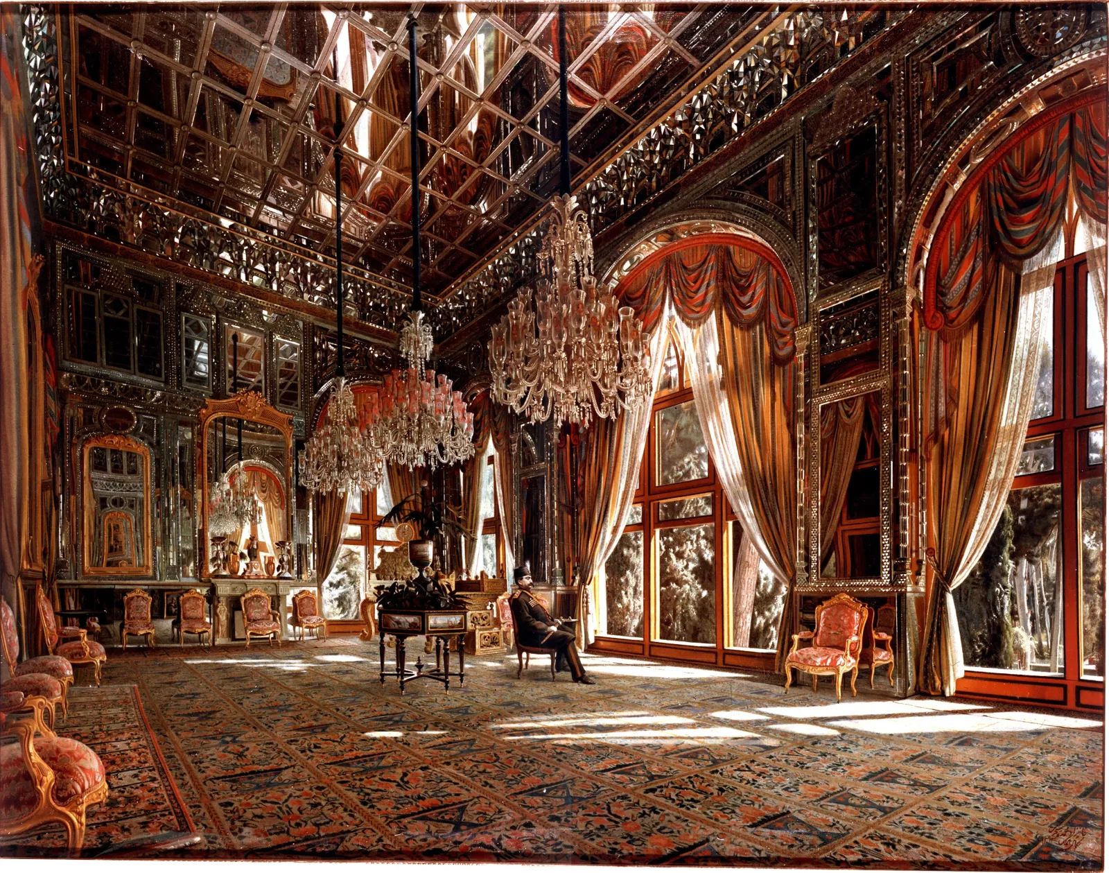 La Salle des miroirs, Kamal-ol-Molk