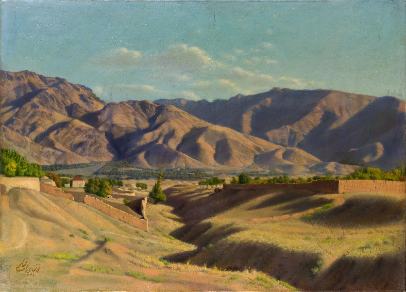 Panorama of Mehran, Kamal-ol-Molk