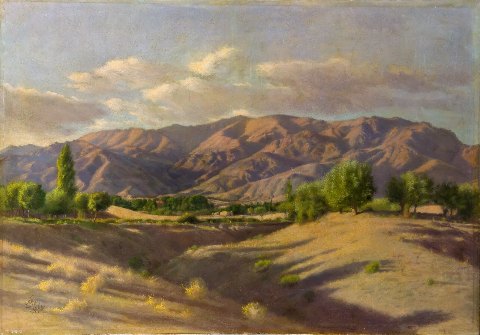 Panorama of Tochal, Kamal-ol-Molk