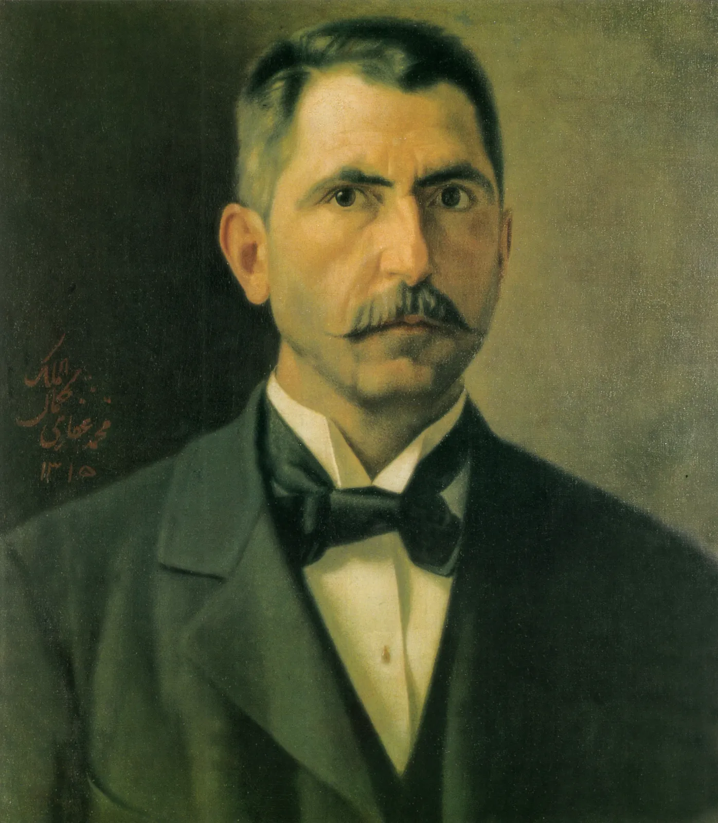 Self-portrait of Kamal-ol-molk, Kamal-ol-Molk
