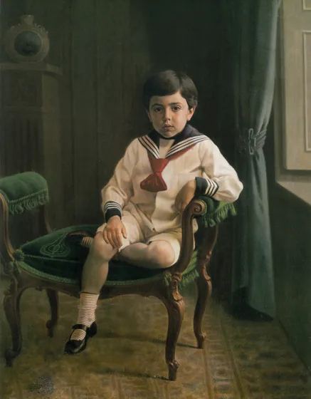 L'Enfant en costume de marin — Kamal-ol-Molk
