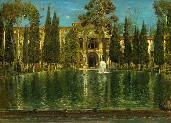 Le Pavillon du musée du Golestan — Kamal-ol-Molk