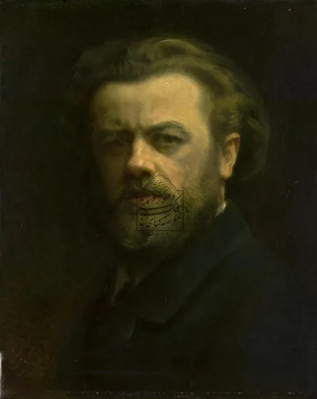 D'après l'autoportrait d'Henri Fantin-Latour — Kamal-ol-Molk