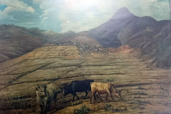 Le Village de Kojour au Mazandéran — Kamal-ol-Molk