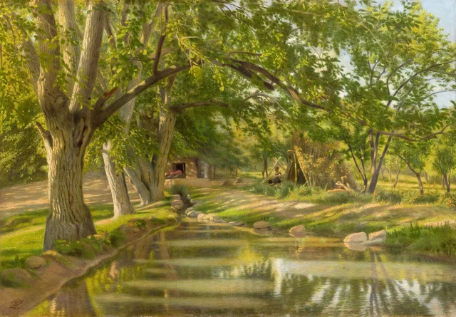 El pueblo de Moghanak, Kamal-ol-Molk