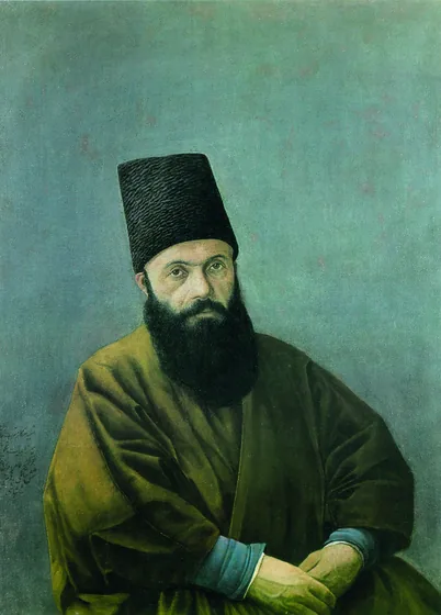 Portrait de Mirza Hedayat — Kamal-ol-Molk