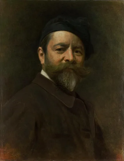 Portrait de Ben Roz — Kamal-ol-Molk