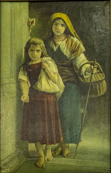Les Petites Mendiantes — Kamal-ol-Molk