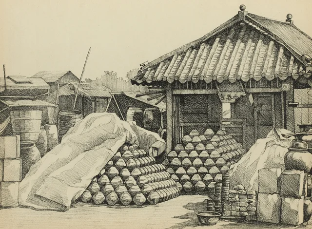 Tienda de nước mắm, Monografía dibujada de Indochina